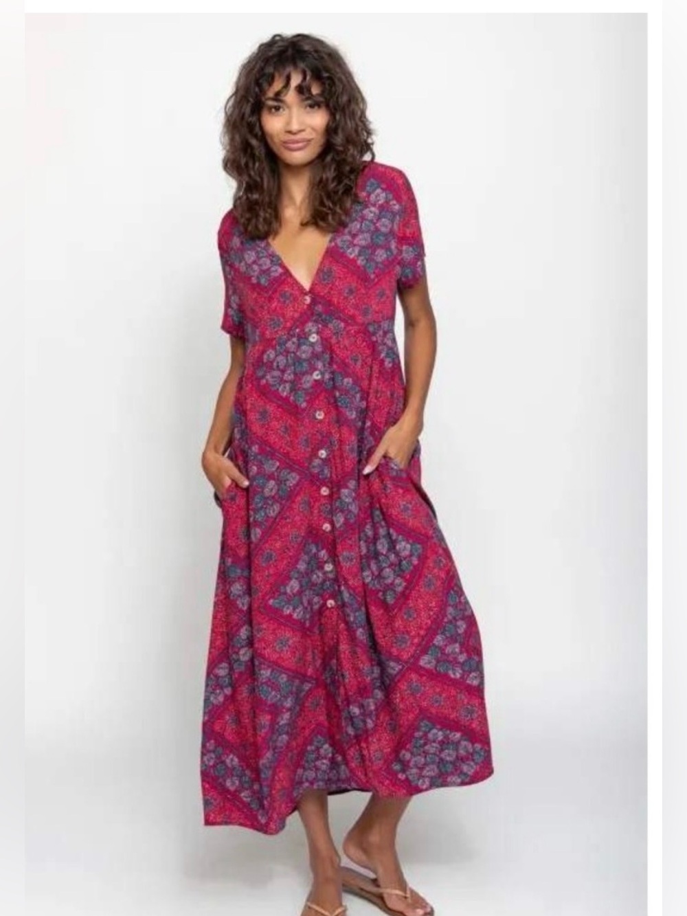 NATURAL LIFE Avery Midi Dress
